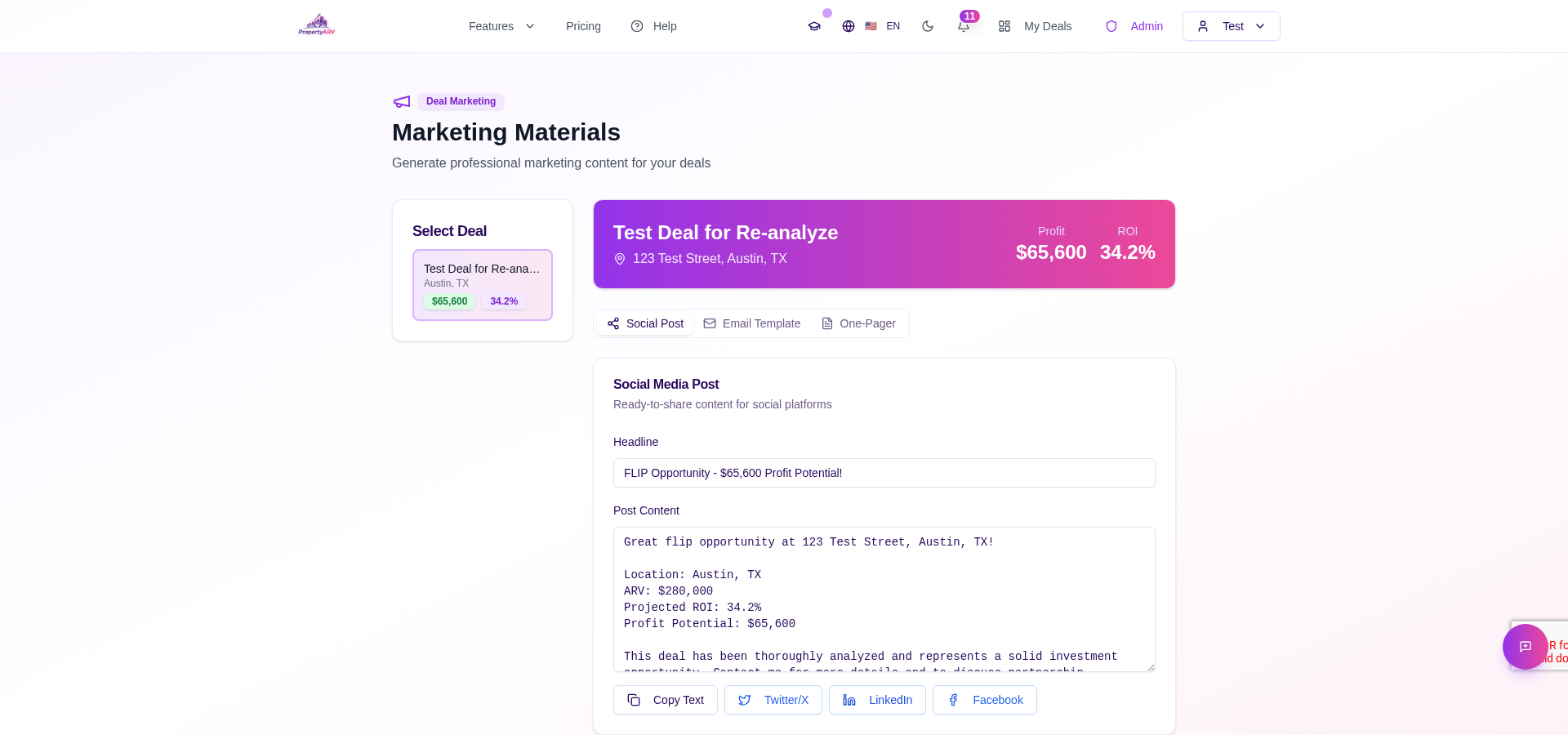 Deal Marketing
